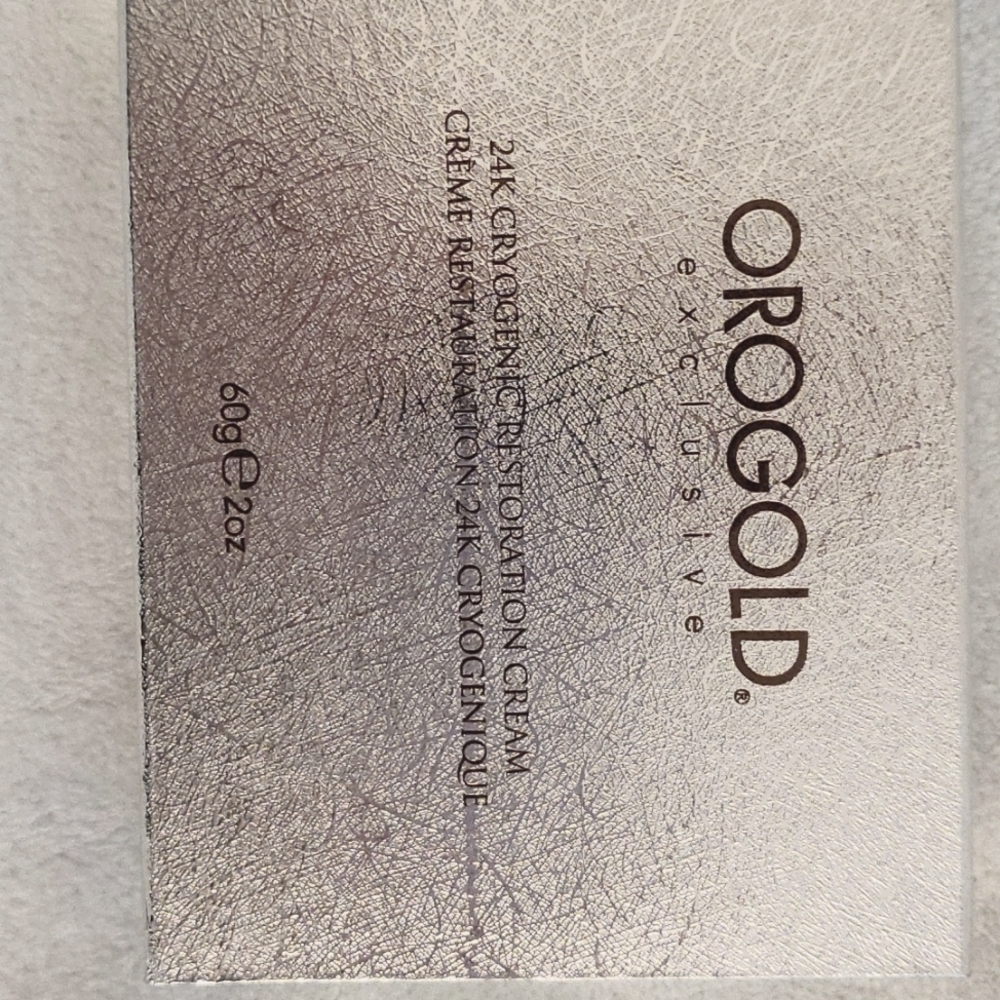COPY - Orogold 24k Cryogenic Restoration Cream